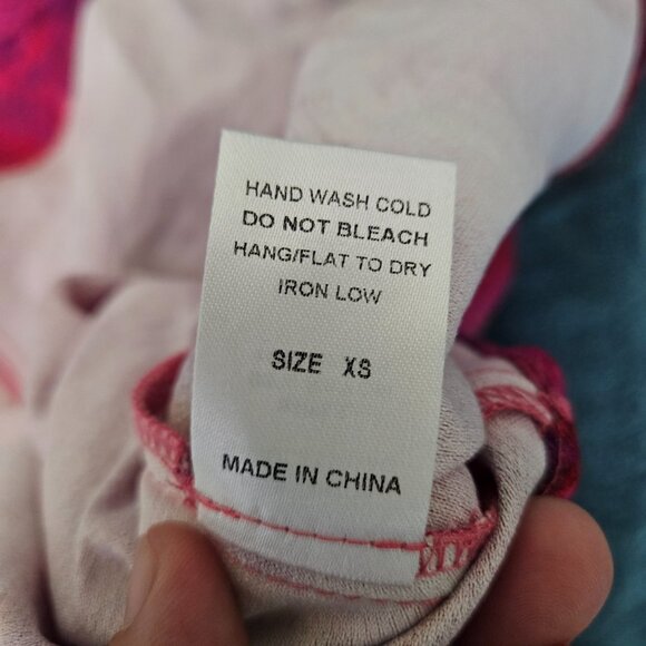 VICI Women's Monique Satin Printed Mini Skirt Fuchsia Multi Color Size XS NEW - Picture 7 of 8